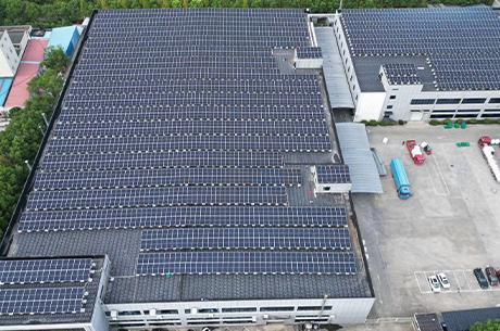 Shanghai Feilong Interior Decoration 2MWp Rooftop Distributed Photovoltaic Power Generation Project